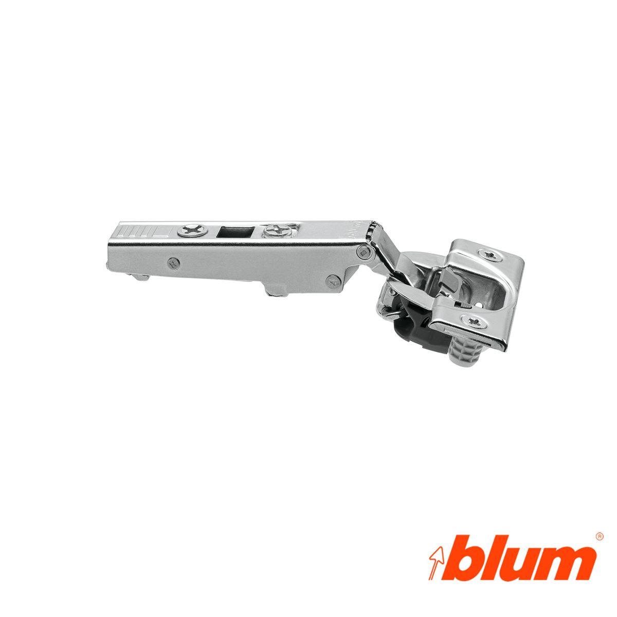 Bisagra blum 110 con freno para puerta de 19mm plata