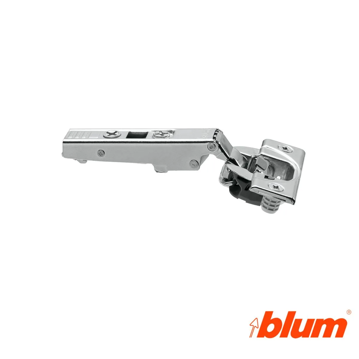 Bisagra blum 110 con freno para puerta de 19mm plata
